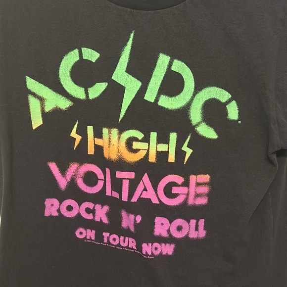 Chaser AC/DC High Voltage Short Women’s XS NWOT - Picture 2 of 4